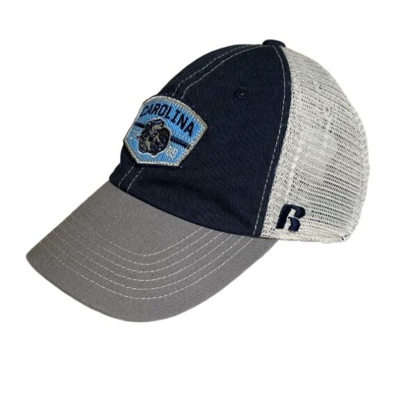 Russell North Carolina Trucker Hat Cap Tar Heels 1789 UNC Snapback Adjustable - Picture 1 of 16